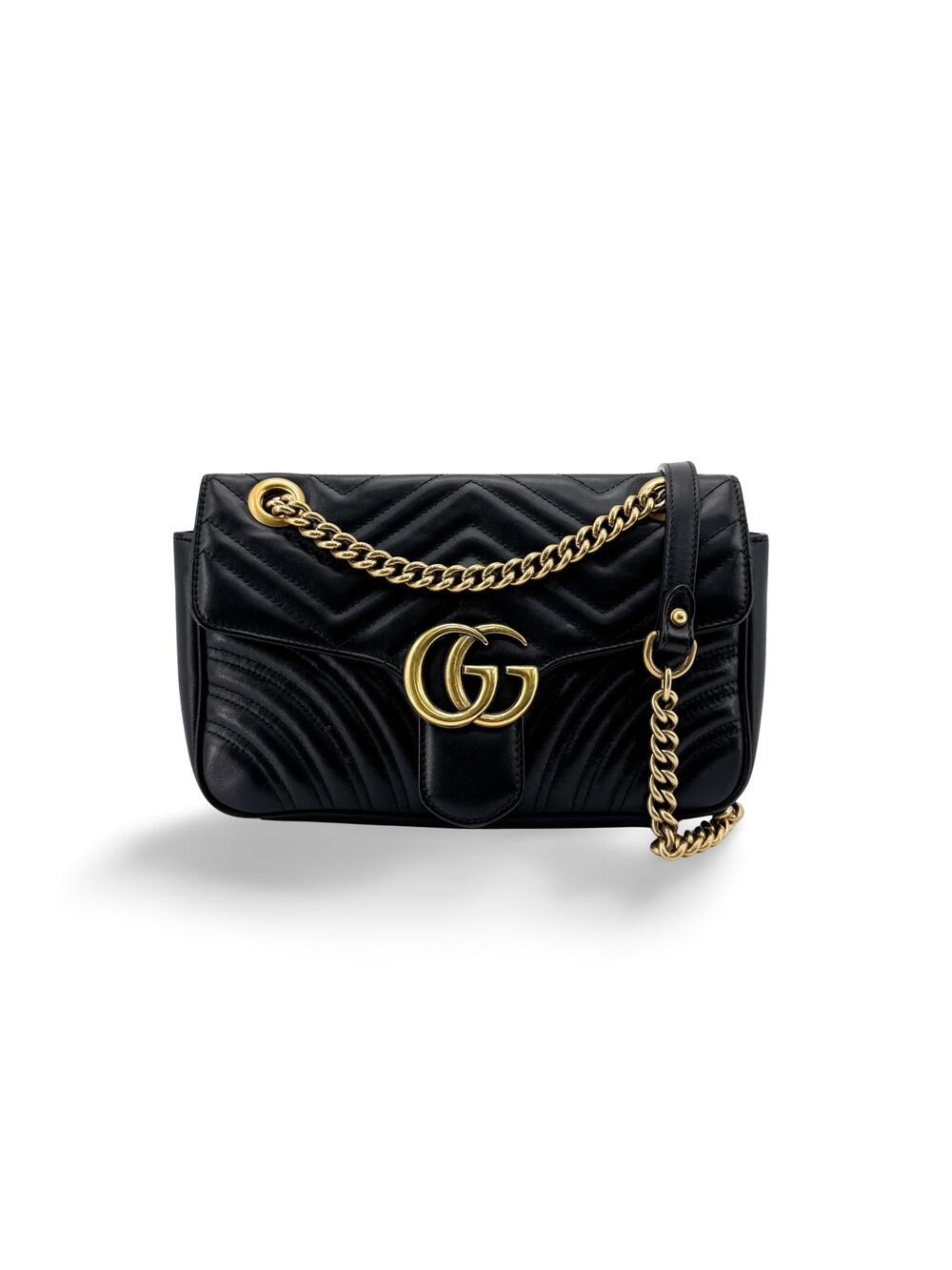 Gucci Gg Marmont Small Matelassé #365047G62B